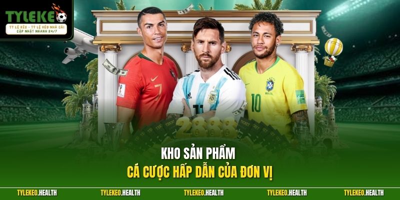 Kho sản phẩm cá cược hấp dẫn của đơn vị